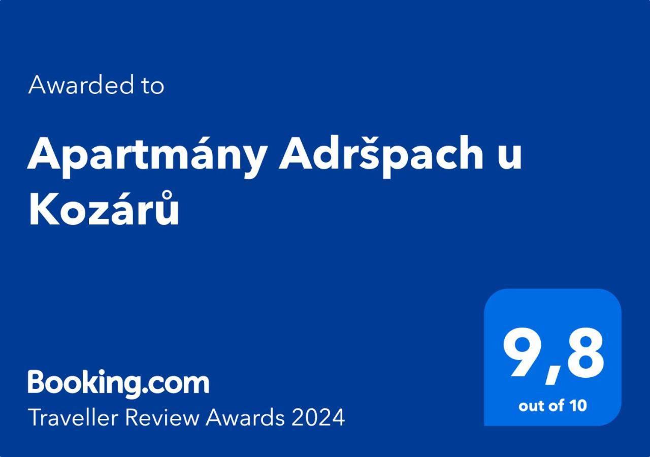 Apartmany Adrspach " U Kozaru " Teplice nad Metují エクステリア 写真